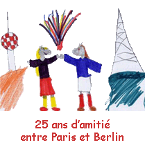 25 ans d'amiti entre Paris et Berlin. width=