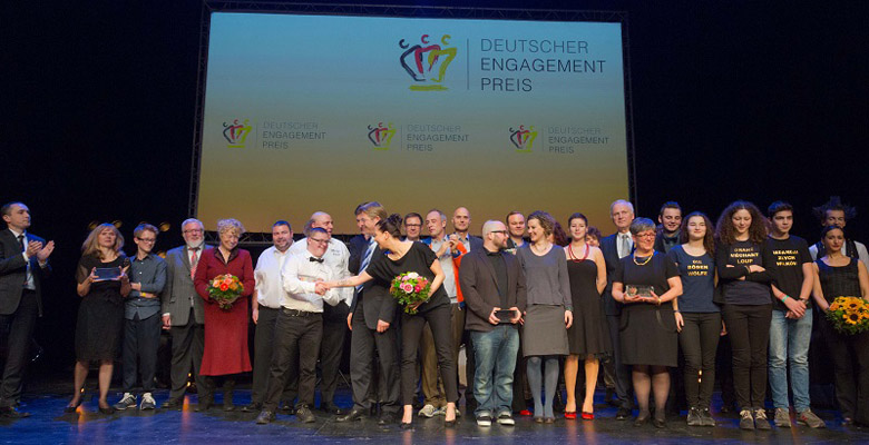Preisverleihung des deutschen Engagementpreis 2015