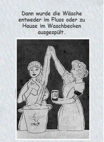Wäsche waschen vor 100 Jahren