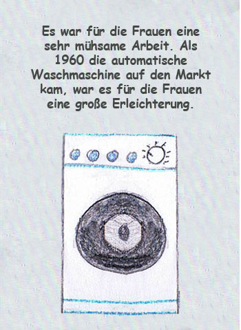 Wsche waschen vor 100 Jahren