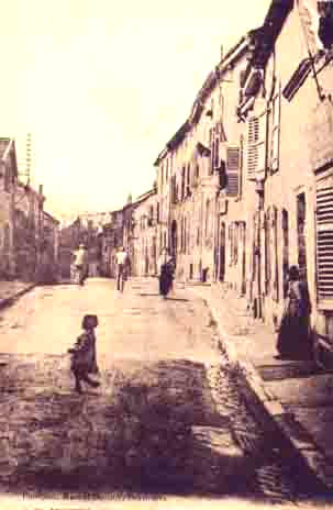 Straße in Saint Mihiel