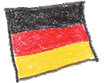 Dessin du drapeau allemand