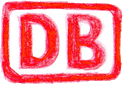 Logo de la Deutsche Bahn.
