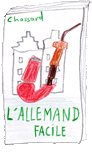 Dessin du livre L'Allemand facile.