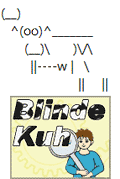 Logo der Suchmaschine Blinde Kuh