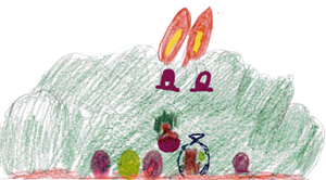 Osterhase. Ostern in Frankreich und Deutschland für Kinder erklärt