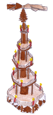 pyramide de Nol - Nol en Allemagne expliqu aux enfants